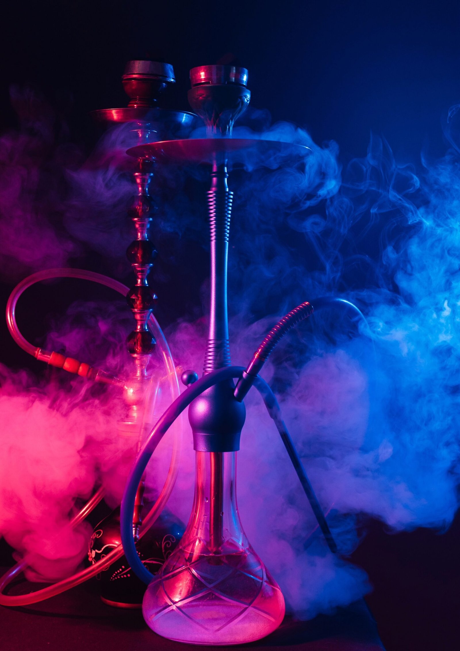 the blue puff
